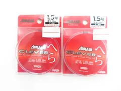 サンヨーナイロン　アプロード　CLEVER　へら　道糸　1.5号　2個セット　03-369のサムネイル