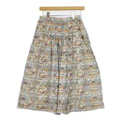 YAECA ヤエカ　フローレンス　花柄　フラワー　タックキュロット　リバティ YAECA (ヤエカ) WRITE CULOTTES LIBERTY / ライトキュロットリバティ