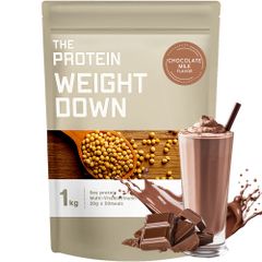 ウエイトダウンプロテイン チョコレートミルク 1kg ザプロ 武内製薬 プロテイン ダイエット 女性 男性 低糖質 低脂質 低カロリー 食物繊維 植物性 イヌリン プロテインダイエット ソイプロテイン 筋トレ ビタミン たんぱく質