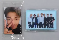 【中古】キャラカード BTS(防弾少年団) 自撮りフォトカード(メンバー別7枚セット)＆カードスリーブセット 「CD FAKE LOVE/Airplane pt.2」 BTS JAPAN OFFICIAL FANCLUB 5形態セット購入特典