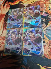 モンキー・D・ルフィ【SEC】OP11-118　4枚セット