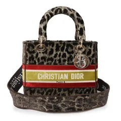 DiorリバースエンブロイダリーレディディオールD-LITEミディアム DIOR | Lady D-Lite バッグ ミディアム Plan de Paris エン
