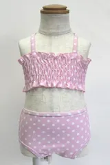 Ruffle Butts　ラッフルバッツスイムウェア・水着　ビキニ＆パンツセット ピンク ポルカ ドット
