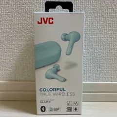◆ジャンク品◆JVC HA-A7T-Z 完全ワイヤレスイヤホン 本体質量4.8g小型軽量ボディ最大15時間再生 生活防水仕様 Bluetooth Ver5.0対応 ミント