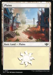 【中古】マジックザギャザリング 0277[L]：【OTJ】Plains/平地
