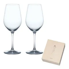 東洋佐々木ガラス クリスタルワイングラスセット 365ml×2 G456-S110