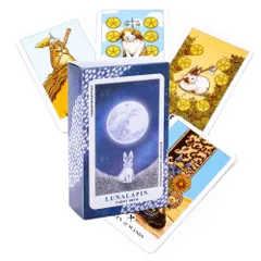 銀縁LUNALAPIN 100 TAROT&ORACLE CARDS 未開封 www.krzysztofbialy.com