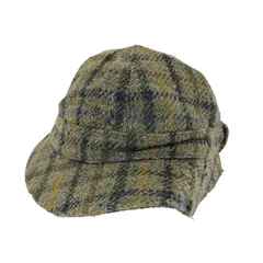 ハリスツイード Harris Tweed フランス製 ウールツイードハット レディース  Mのサムネイル