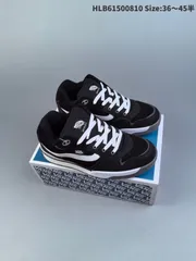 【今日特価】VANS ROWLEY XLT ショックアブソーブ・耐摩耗・軽量 ヴィンテージ スケートシューズ パンシューズ 男女兼用 ブラック & ホワイト！HLB61500810 送料無料！在庫限定のお得な価格です！