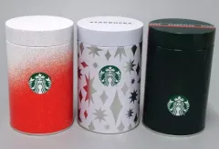 【中古】雑貨 全3種セット ブリキキャニスター缶 「スターバックスコーヒー」 対象商品購入特典