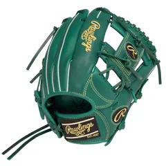 ローリングス Rawlings JR.ハイパーテック R9 G9M DGRN ジュニア 少年軟式用 グローブ グラブ 25SS GJ5R9G9M、ダークグリーン