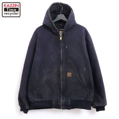 00s Carhartt アクティブパーカー ダック ジャケット メンズ 表記XLサイズ