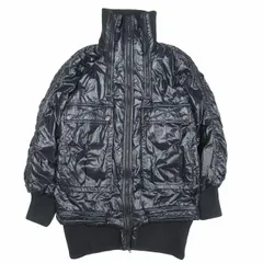 美品 アディダス バイ ステラマッカートニー adidas by Stella McCartney ナイロン キルティングジャケット プリマロフト 中綿入り コート ブルゾン PRIMALOFT XS 黒 ブラック O56252 2011年製/レディース メンのサムネイル
