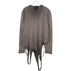 JULIUS ユリウス 11-12FW Uネックカットソー シルク混 Size1