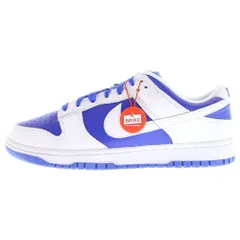 NIKE (ナイキ) DUNK LOW RETRO RACER BLUE ダンク レトロ レーサーブルー ローカットスニーカー ホワイト/ブルー US9/27cm DD1391-401