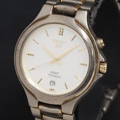 T61 SEIKO SPIRIT クォーツ Unisex 腕時計 コンビカラー - メルカリ