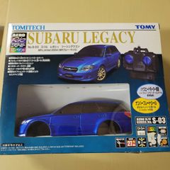 TOMITECH　スバル　レガシィ　ツーリングワゴン　WR-Limited   2004　(WRブルー・マイカ）　エアロアールシーシリーズNo.S-03　ラジコン　おもちゃ　車