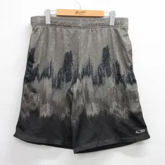 W36/古着 チャンピオン champion ショート イージー パンツ ショーツ メンズ メッシュ地 グレー他 25jul17 中古 ボトムス 短パン ショーパ