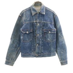 極上】真紺 40-42 507XX ハギ付同等サイズ 50年代 リーバイス - メルカリ