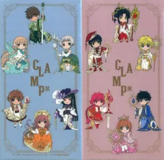 CLAMP Festival2012　クリアファイル　3枚セット　未開封新品 CLAMP festival 2012 クリアファイル セット B 三枚組 - メルカリ