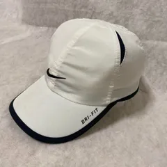Nike DRI-FIT ゴルフ ランニング キャップ ホワイト　スポーツ　帽子