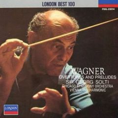 安心梱包 ショルティ ワーグナー 管弦楽曲集（Solti Wagner）中古CD