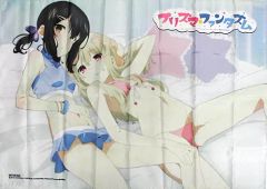 [중고] 포스터 B2 천 포스터 이리야 & 미유 [Blu-ray/DVD Fate/kaleid liner prisma☆Illya 프리즈마☆판타즘 한정판] 아마존 구입 특전