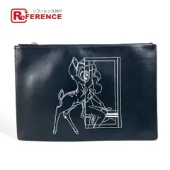 極美品‼️GIVENCHY ジバンシー　クラッチバッグ　バンビ　レザー　ブラック GIVENCHY - ジバンシィ GIVENCHY レザー クラッチバッグの通販