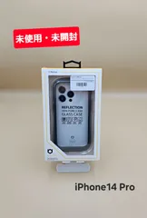 【未使用・未開封】iPhone 14 Pro用 iFace Reflection強化ガラスクリアケース / ネイビー