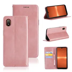 【人気商品】カバー PUレザー カード収納 手帳型 財布型 耐衝撃 ケース ケース マグネット SOG08 スタンド機能付き 5色 SO-53C (Xperia ACE ACE iii/SO-53C / iii SOG08 ケース Xperia 手帳型) (ラ