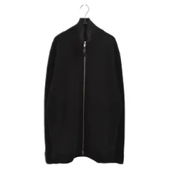 Martin Margiela 4 (マルタンマルジェラ) 22AW ドライバーズニット ジップアップ ジャケット ブラック SI1HA0013 S17781のサムネイル