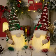 北欧ヴィンテージJerry Roupeクリスマスツリートムテ壁掛けジェリーロープ Jerry Roupe 『小屋のトムテ』『プレゼントを配るトムテ』 初