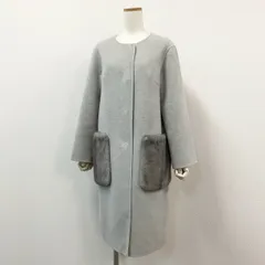 Rene ルネ ミンクファーツイードコート 32