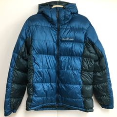 montbell モンベル アルパイン ダウンパーカー ダウンジャケット Mサイズ ブルー 青系 1101407 25e菊ST