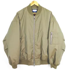 即完品】 【MAISON SPECIAL for 久遠】 MA-1 ブルゾン