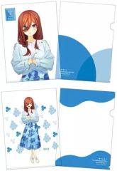 [중고] 클리어 파일 나카노 산케이 A4 클리어 파일 2장 세트 [5등분의 신부∬]