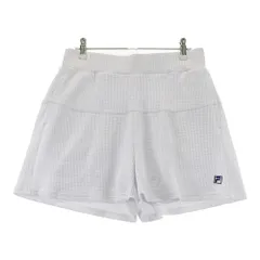 サイズ：L FILA GOLF フィラゴルフ  インナー付 ショートパンツ  ホワイト系 [240101542838] ゴルフウェア レディース ストスト