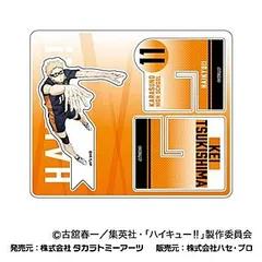 【新品・公式】劇場版ハイキュー!! ゴミ捨て場の決戦 クロススタンドコレクション 03 月島蛍 公式グッズ colleize