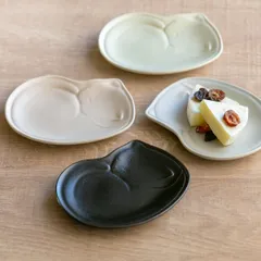 プレート 11cm ガット 陶器 瀬戸焼 （ 食洗機対応 電子レンジ対応 小皿 銘々皿 薬味皿 皿 お皿 雑貨 インテリア 動物 アニマル ねこ ネコ 猫 菓子皿 置き物 ディスプレイ アクセサリー 小物入れ 置き かわいい 副菜 お漬物 薬味 ）