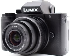 パナソニック ミラーレス Panasonic LUMIX DC-G100V 標準ズームレンズキット 中古 トライポッドグリップ＆新品SDカード付き 届いてすぐに使える 美品