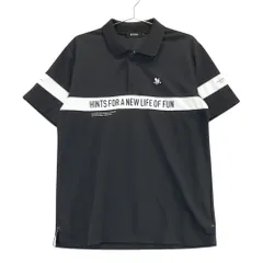 peburu8yards ハチヤーズ ポロシャツ ブラック バックロゴ 8YARDS | HACHIGRAPH POLO