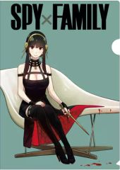 [중고] 클리어 파일 요르 포저 A4 클리어 파일 [SPY×FAMILY]