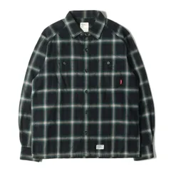 wtaps ダブルタップス オンブレチェックワンナップカラーシャツ トップス /s9951