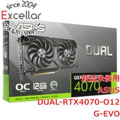 [bn:16] ASUS製グラボ　DUAL-RTX4070-O12G-EVO　PCIExp 12GB