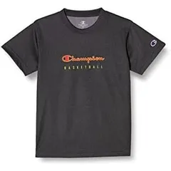 チャンピオン(Champion) バスケットボール 半袖Tシャツ ロゴプリント CK-XB313 Hブラック 150cm
