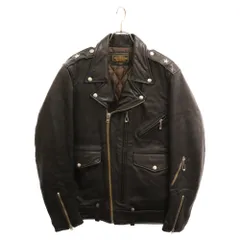 NEIGHBORHOOD (ネイバーフッド) 17AW GRIDE/SL-JKT レザー ダブルライダースジャケット ブラック 172CCNH-JKM01のサムネイル