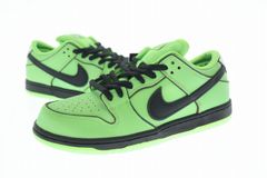 나이키 NIKE SB × The Powerpuff Girls 파워 퍼프 걸즈 DUNK LOW PRO QS Buttercup 덩크 로우 버터 컵 FZ8319-300 26 녹색 그린 브랜드 헌옷 벡터 중고 ▲■241031