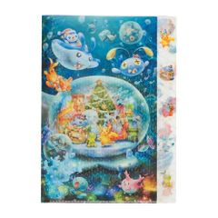 A4クリアファイル5PPokémonChristmas in theSea