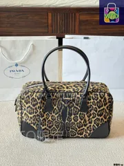 【今日特価】Prada プラダ デニムトートバッグ サマーバケーションシリーズ 容量が十分-WTO輸入2