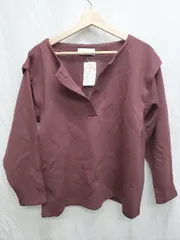 ◇ ◎ Simplicite シンプリシテェ 長袖 カットソー 表記なし ブラウン系 レディース P  【1407260037651】